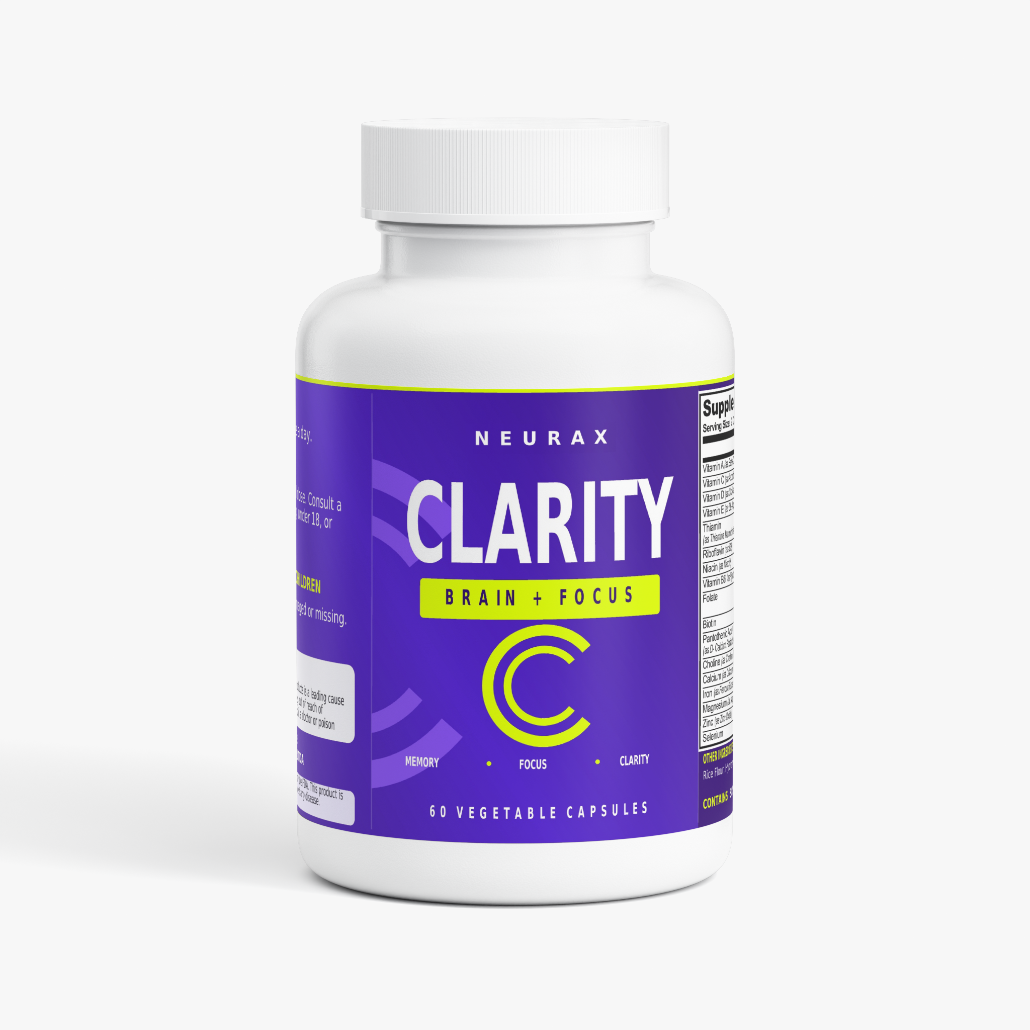 NEURAX CLARITY — Memory & Focus Support