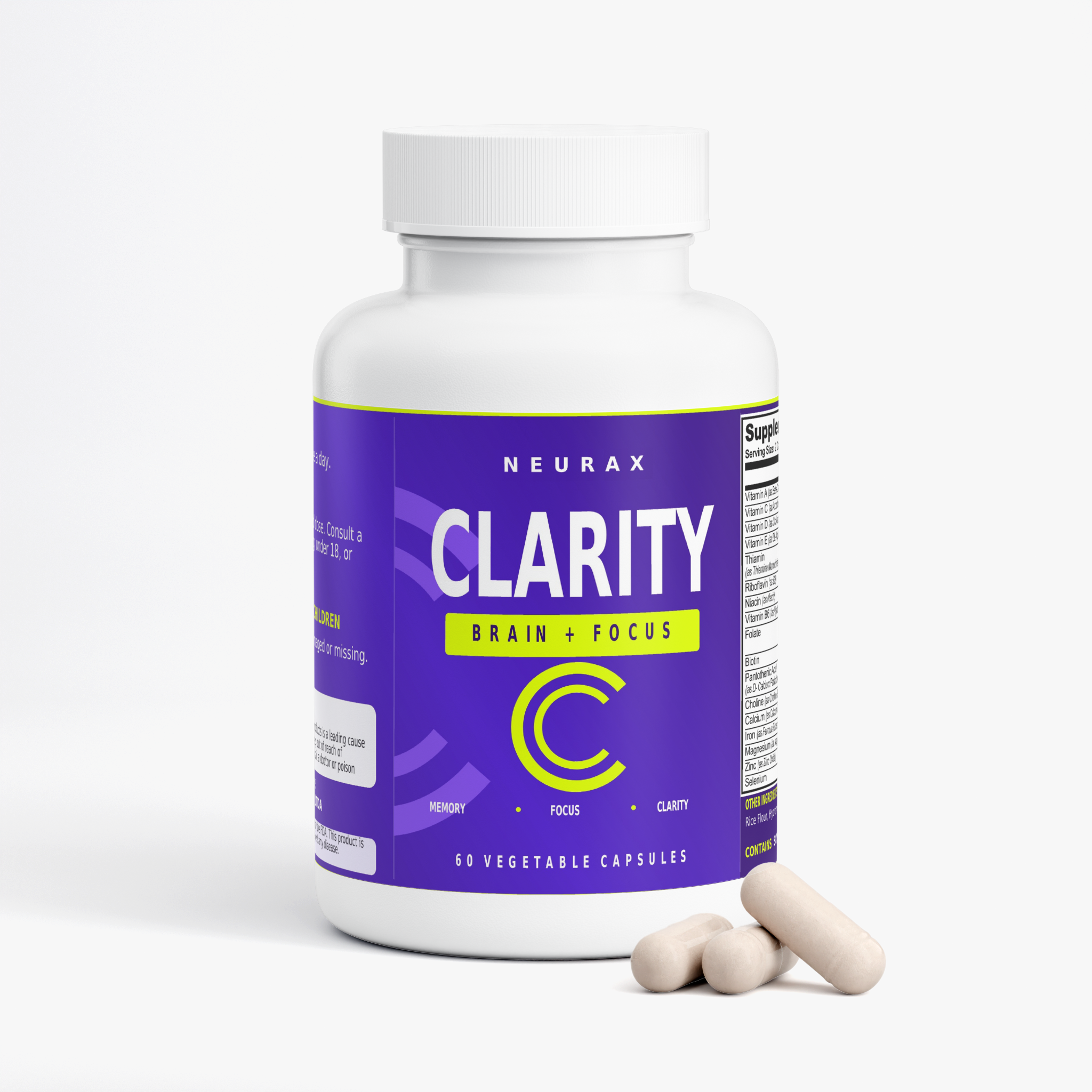 NEURAX CLARITY — Memory & Focus Support