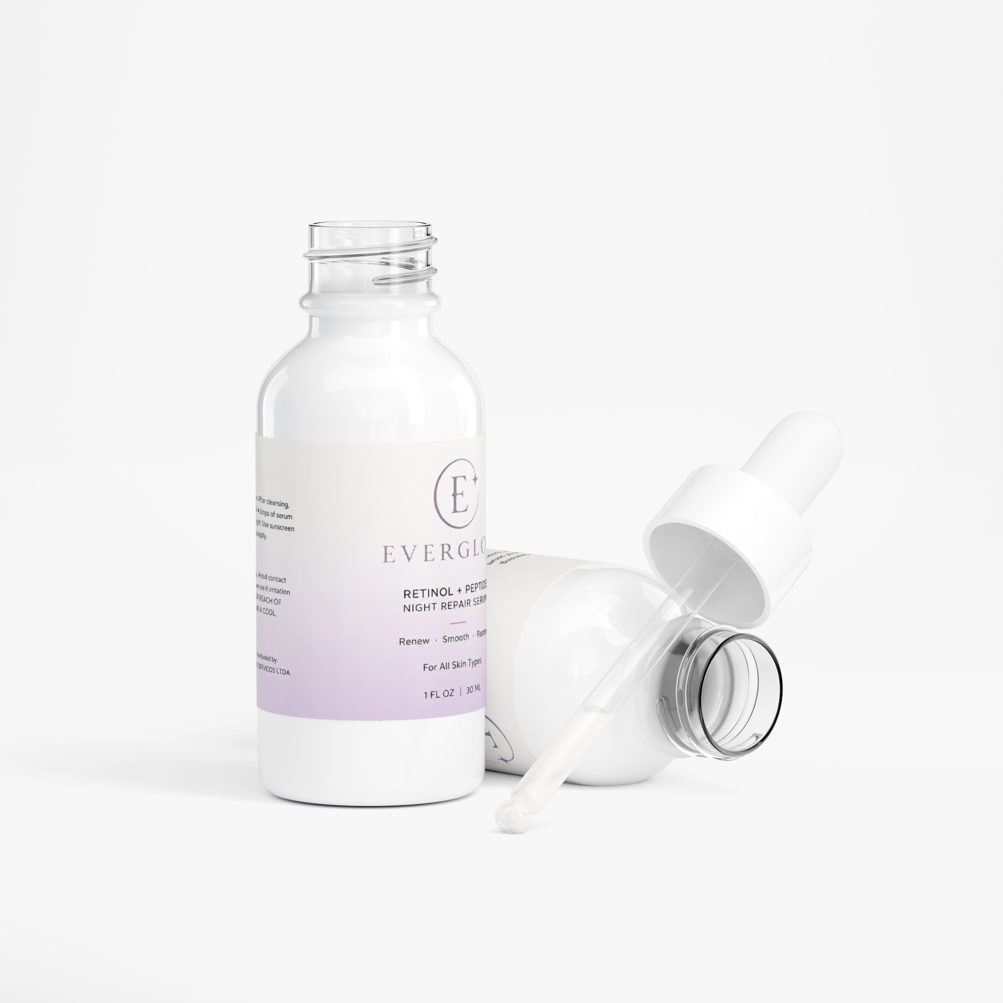 EVERGLOW  Retinol + Peptide Night Repair Serum
