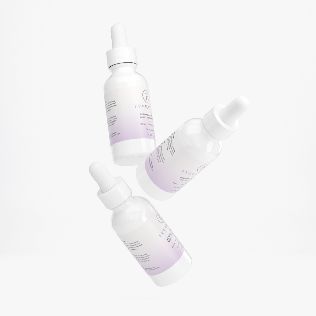 EVERGLOW  Retinol + Peptide Night Repair Serum